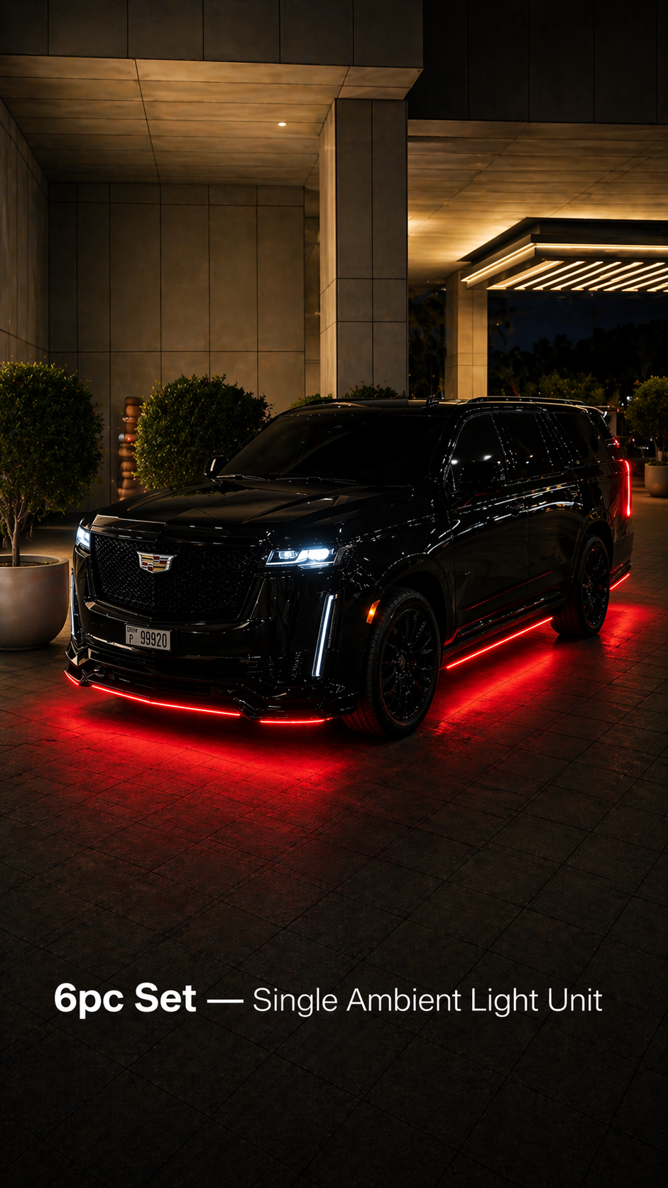 NOIRDRV© Wireless Ambient Lighting Kit