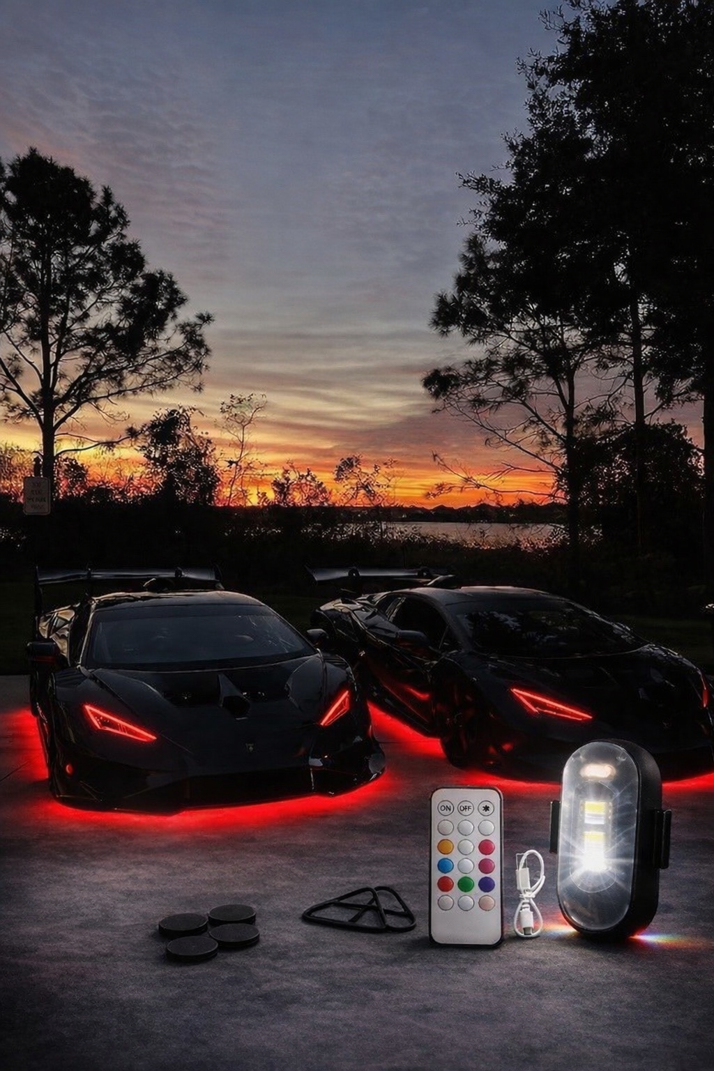 NOIRDRV© Wireless Ambient Lighting Kit